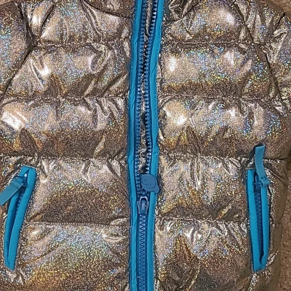 NWOT Appaman Duck Down Holographic Coat